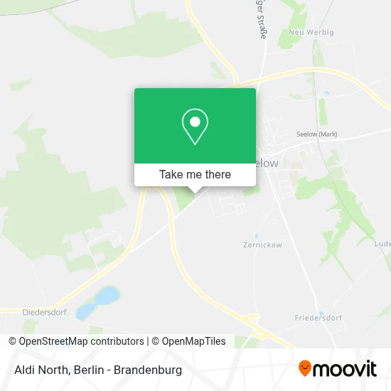 Aldi Nord map