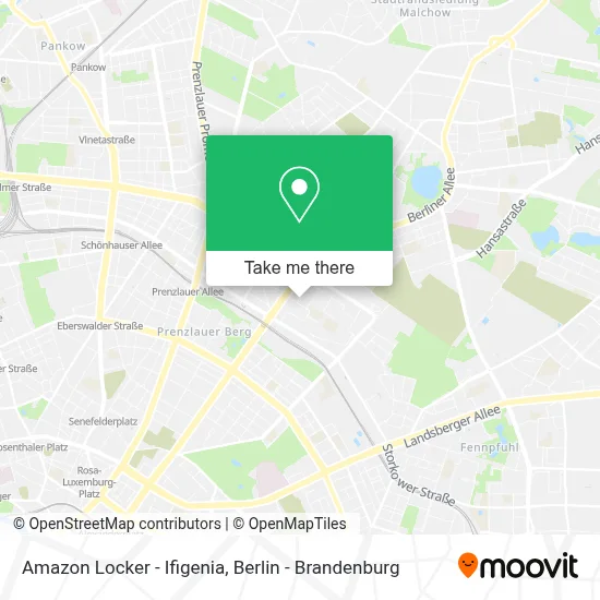 Amazon Locker - Ifigenia map