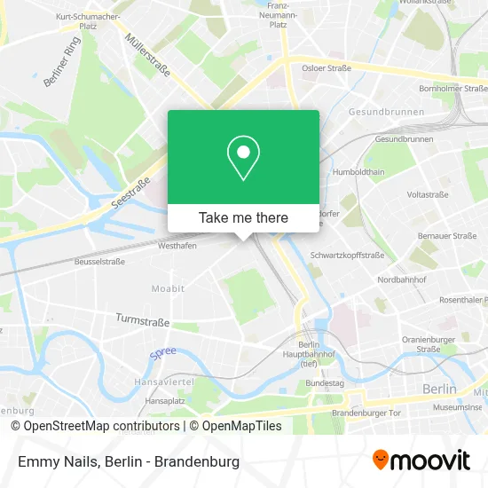 Emmy Nails map