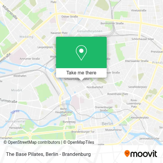 The Base Pilates map