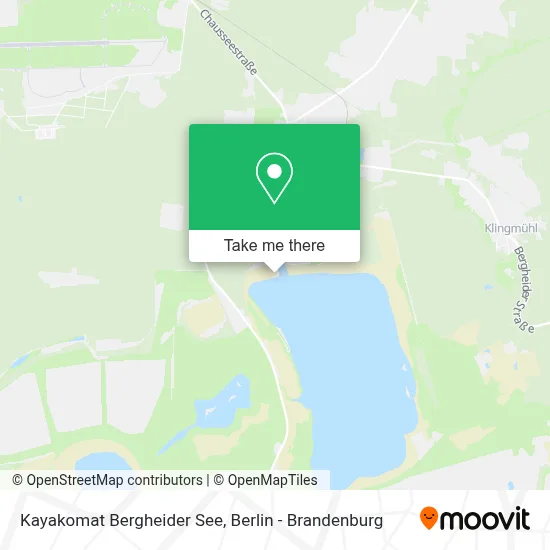 Kayakomat Bergheider See map
