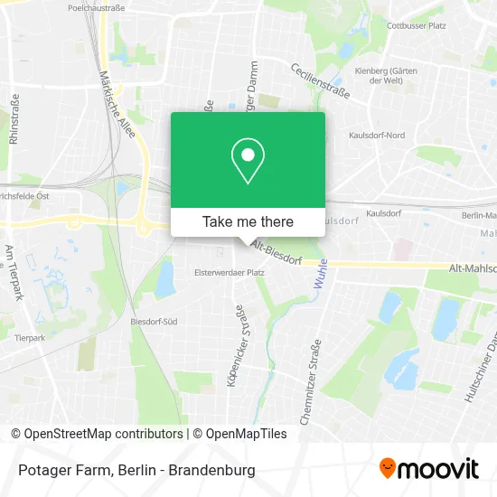 Potager Farm map