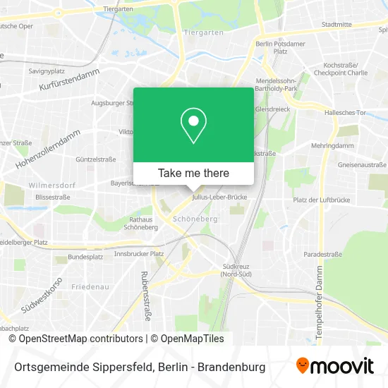 Ortsgemeinde Sippersfeld map