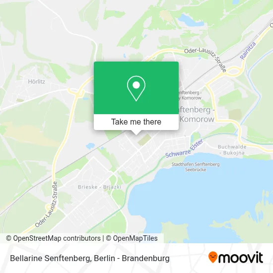 Bellarine Senftenberg map
