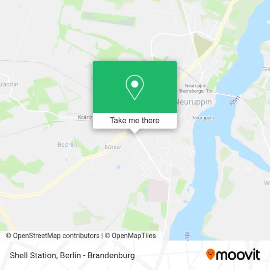 Shell Station map