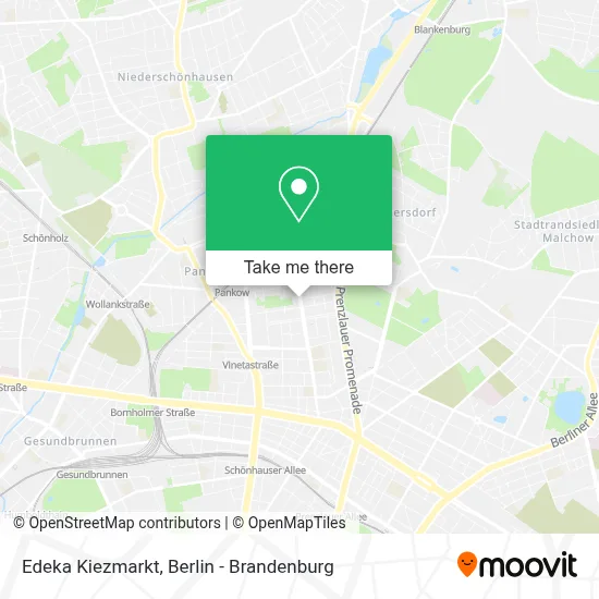 Edeka Kiezmarkt map