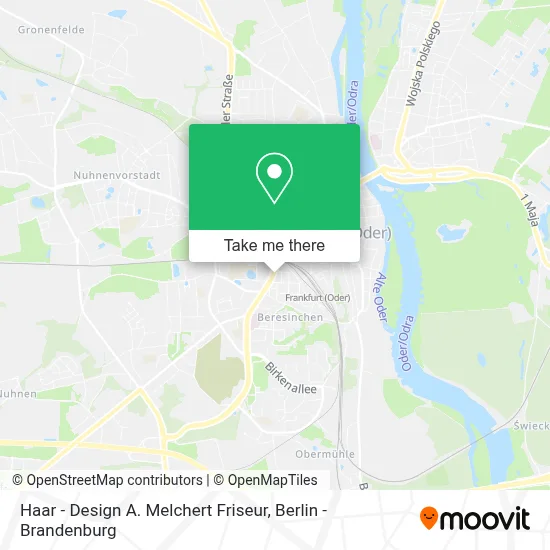 Haar - Design A. Melchert Friseur map