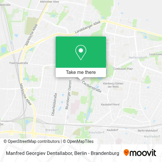 Manfred Georgiev Dentallabor map