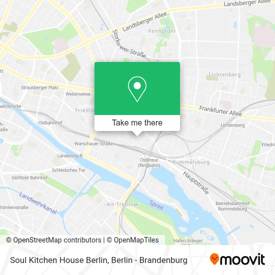 Soul Kitchen House Berlin map
