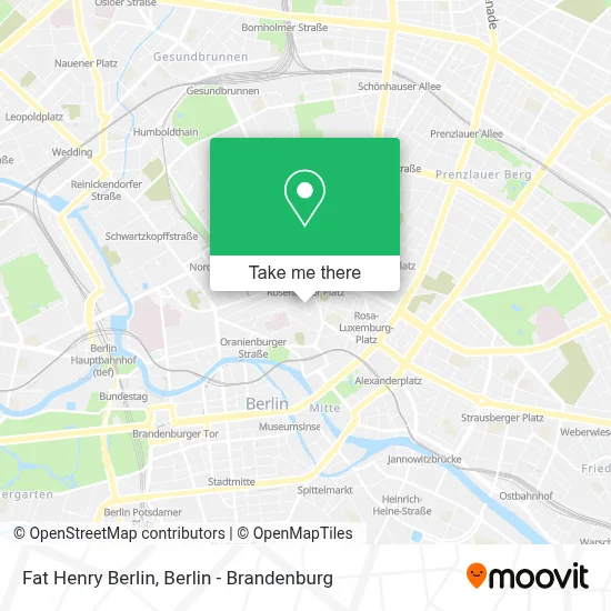 Fat Henry Berlin map
