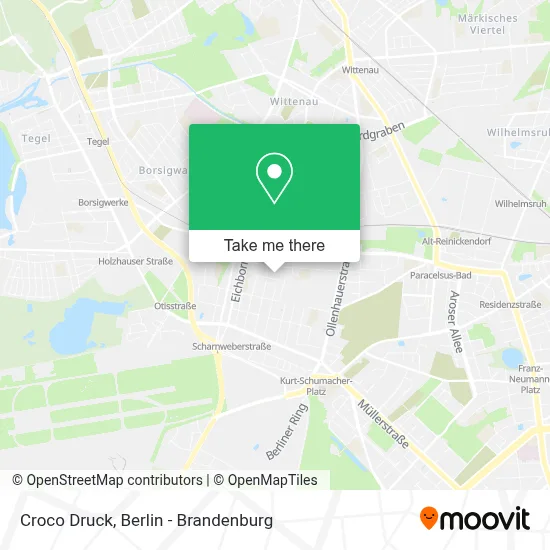 Croco Druck map