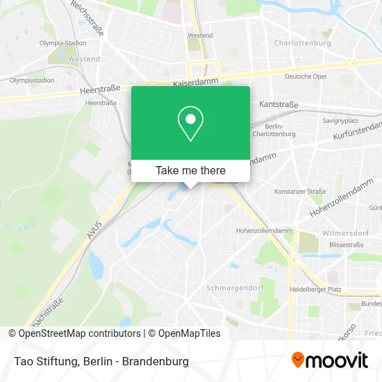 Tao Stiftung map