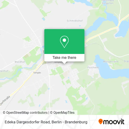 Edeka Dargesdorfer Road map