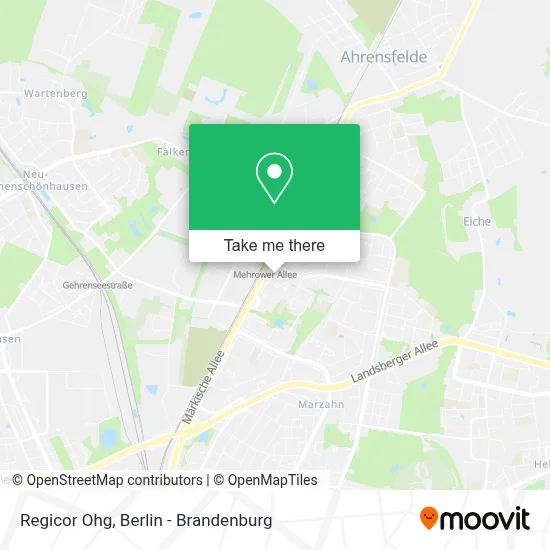 Regicor Ohg map