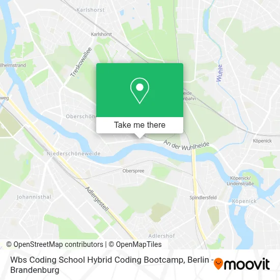 Wbs Coding School Hybrid Coding Bootcamp map
