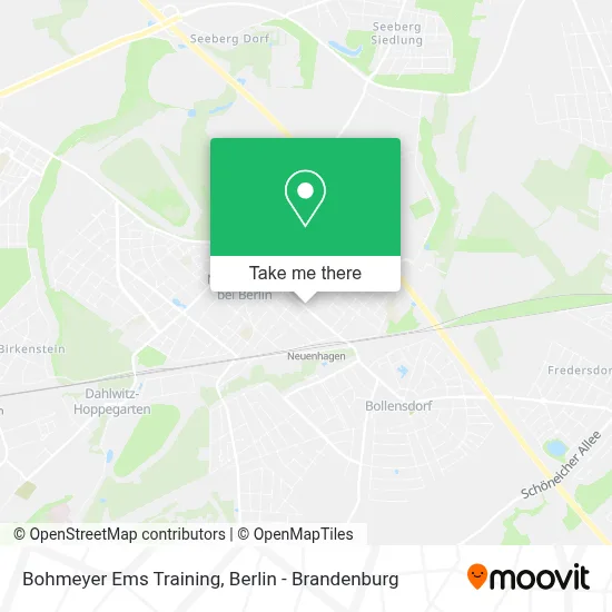 Bohmeyer Ems Training map