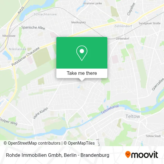 Rohde Immobilien Gmbh map