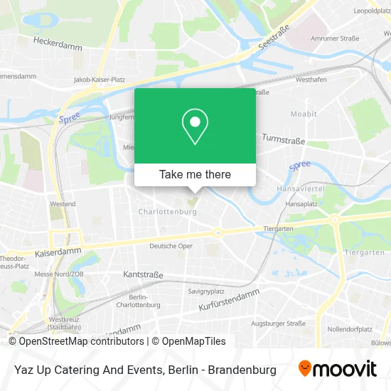Yaz Up Catering And Events map