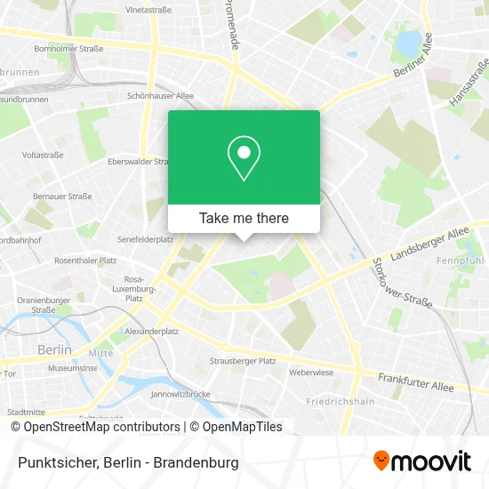 Punktsicher map