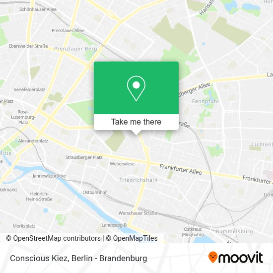 Conscious Kiez map