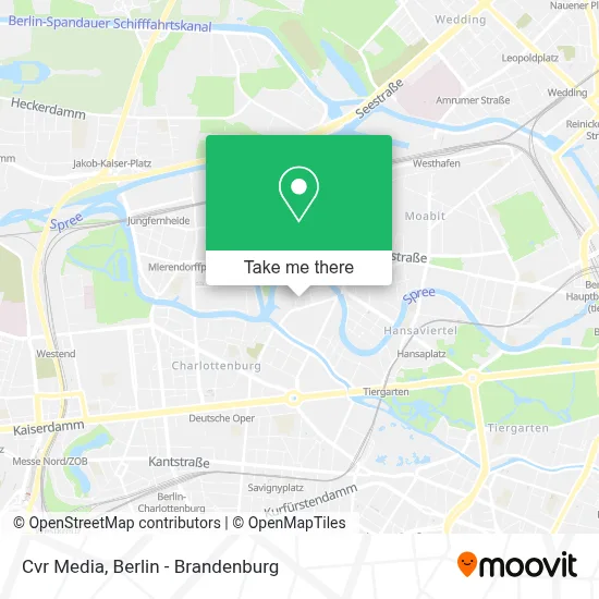 Cvr Media map
