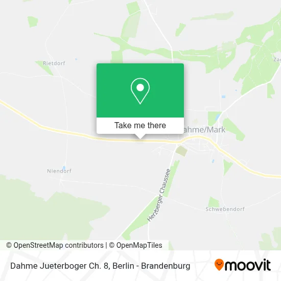 Dahme Jueterboger Ch. 8 map
