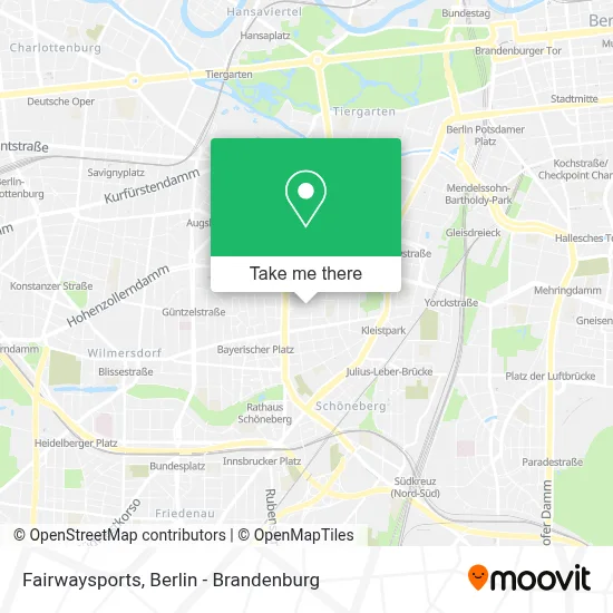 Fairwaysports map