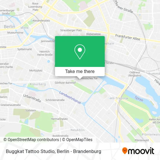 Buggkat Tattoo Studio map