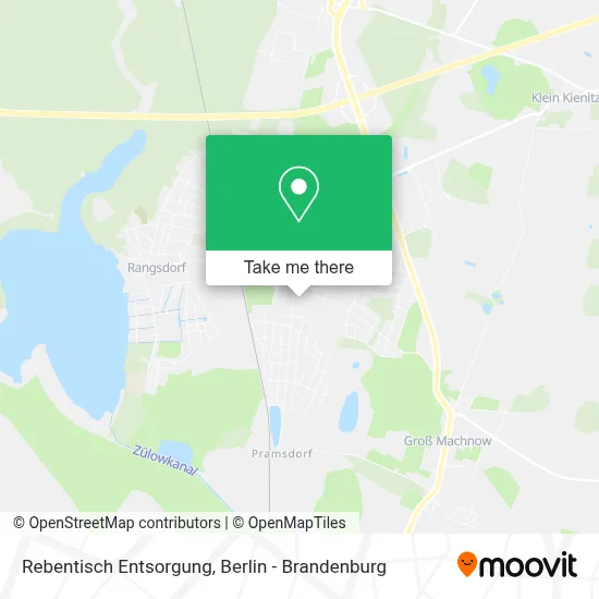 Rebentisch Entsorgung map