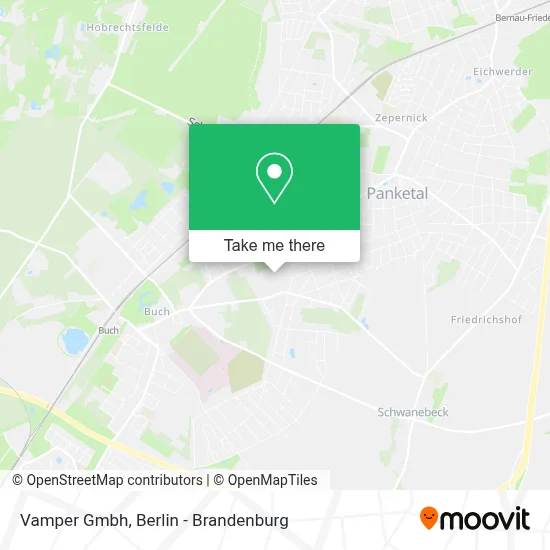 Vamper Gmbh map