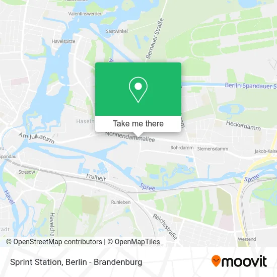 Sprint Station map