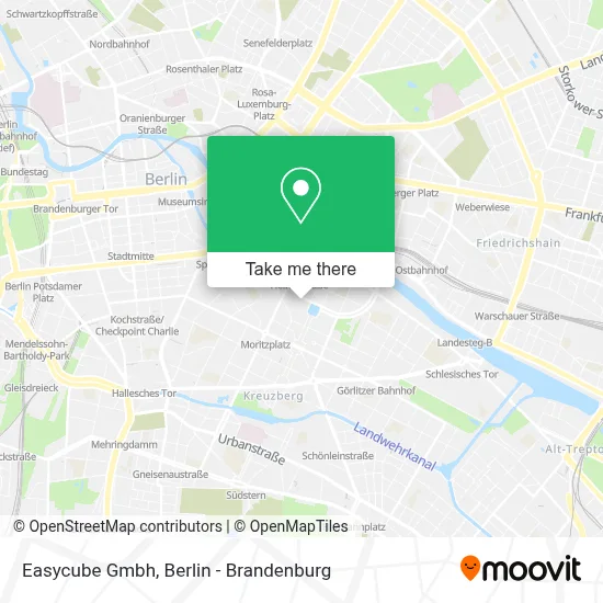 Easycube Gmbh map