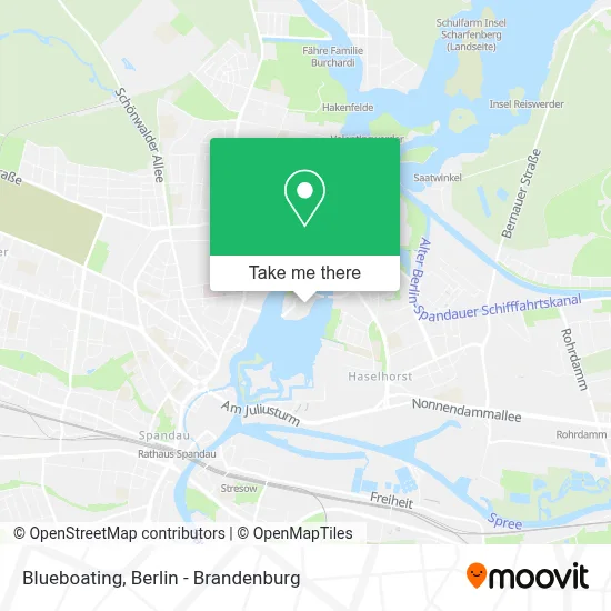 Blueboating map