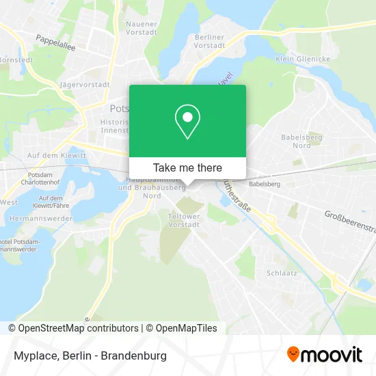 Myplace map