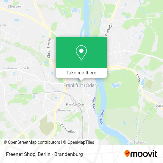 Freenet Shop map