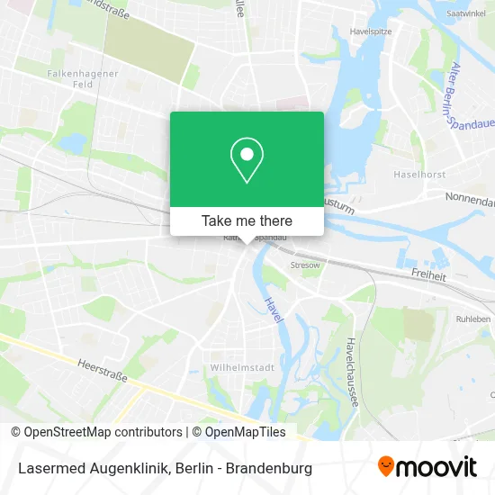 Lasermed Augenklinik map