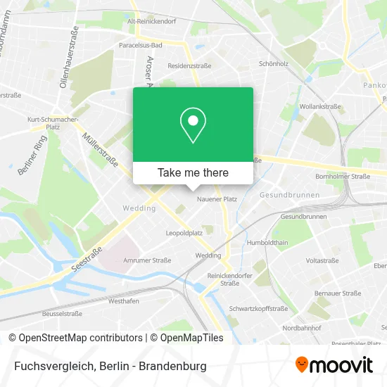 Fuchsvergleich map
