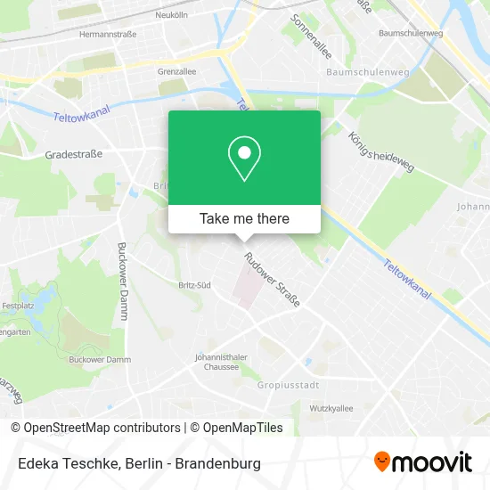 Edeka Teschke map