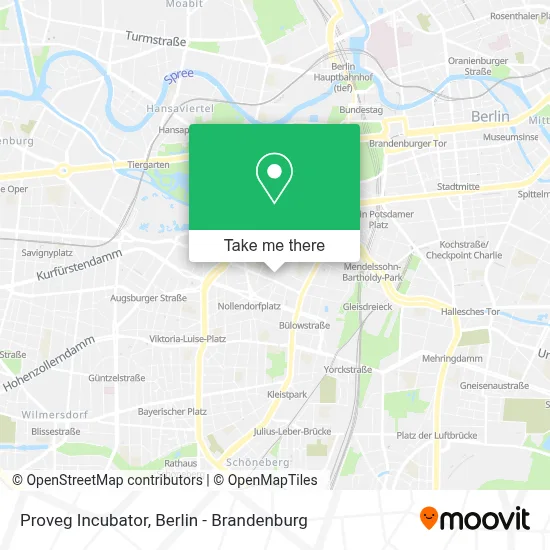 Proveg Incubator map