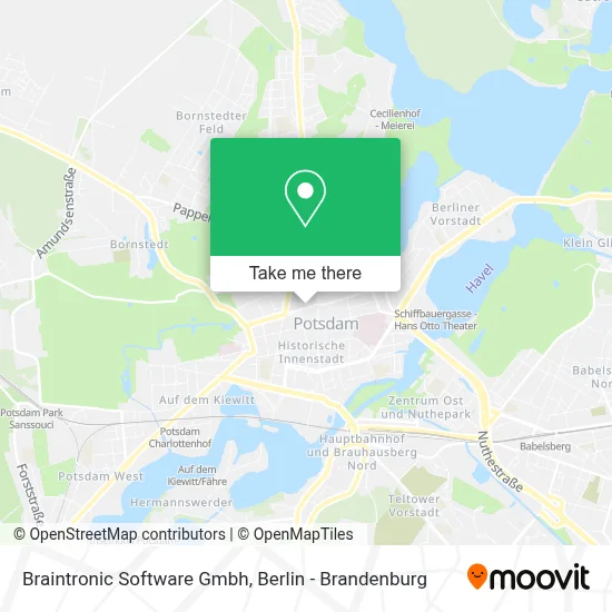 Braintronic Software Gmbh map