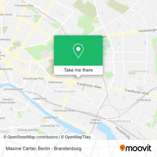 Maxine Carter map