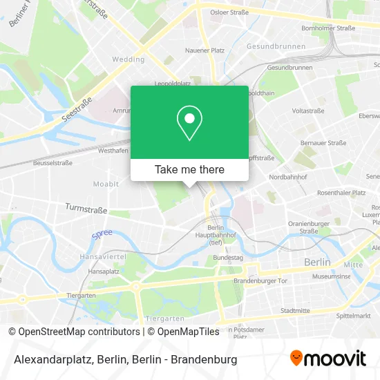Alexandarplatz, Berlin map