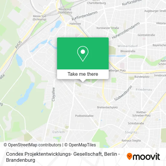 Condex Projektentwicklungs- Gesellschaft map