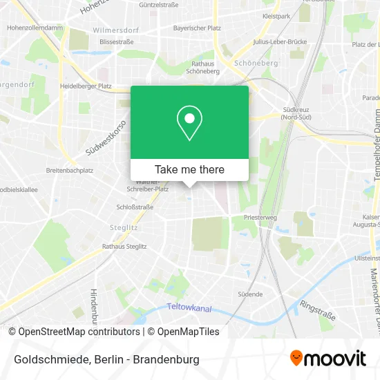 Goldschmiede map