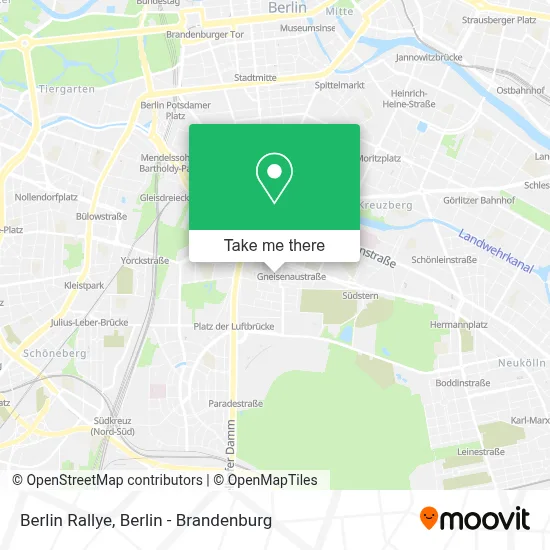 Berlin Rallye map