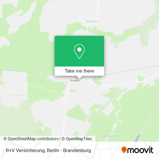 R+V Versicherung map