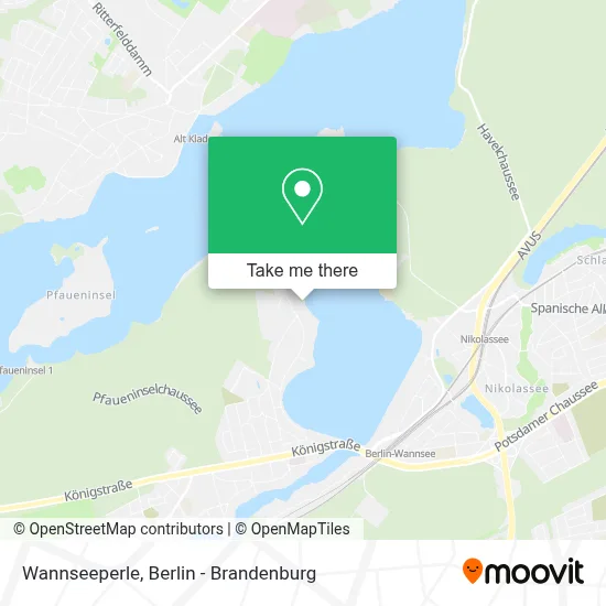 Wannseeperle map