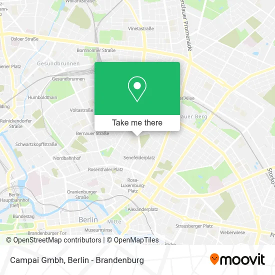 Campai Gmbh map