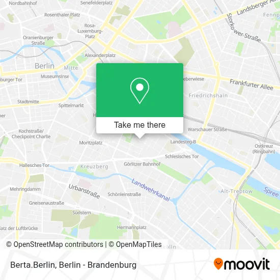 Berta.Berlin map