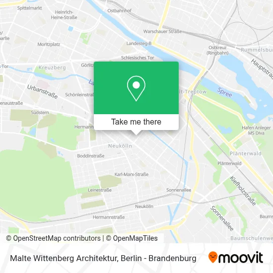 Malte Wittenberg Architektur map